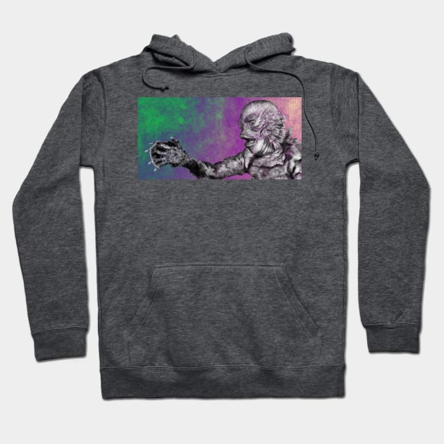 Creature Hoodie by AMKdesigns